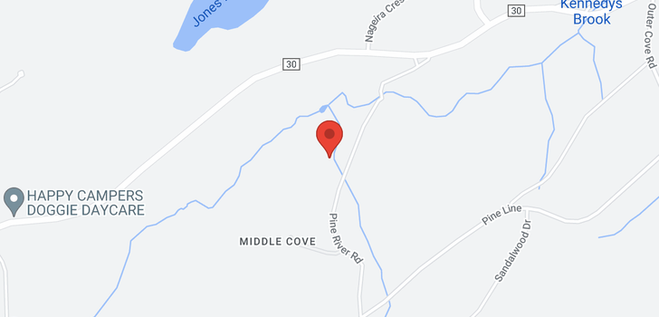map of 61-89 Pine River Road